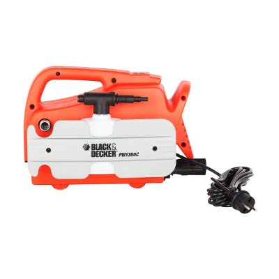 Black&Decker เครื่องฉีดน้ำแรงดันสูง 110BAR 1300W รุ่น PW1300C