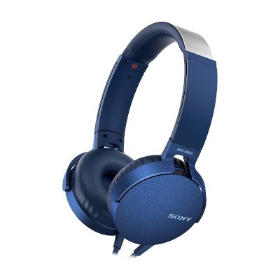 Sony Stylish Adjustable Over-Ear Super Bass Headphones หูฟัง รุ่น MDR-XB550AP