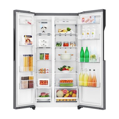 LG ตู้เย็น 2 ประตู Side by Side ขนาด 21.6 คิว รุ่น GC-B247KQDV