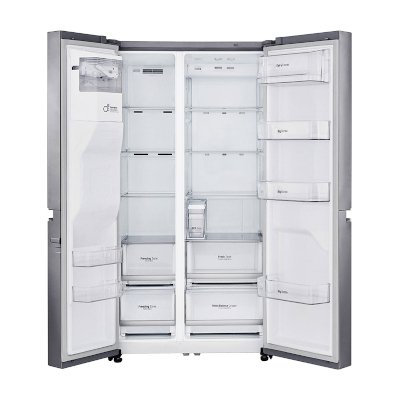 LG ตู้เย็น 2 ประตู Side by Side ขนาด 21.7 คิว รุ่น GC-L247SLLV