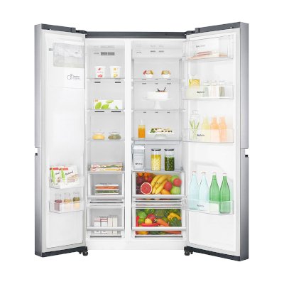 LG ตู้เย็น 2 ประตู Side by Side ขนาด 21.7 คิว รุ่น GC-L247SLLV