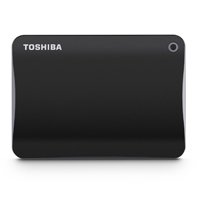 ราคา Toshiba Canvio Connect II Portable Hard Drive 2TB รุ่น HDTC820AC3C1