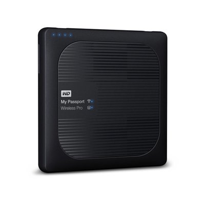 Western Digital WD My Passport Wireless Pro Portable External Hard Drive 2TB รุ่น WDBP2P0020BBK