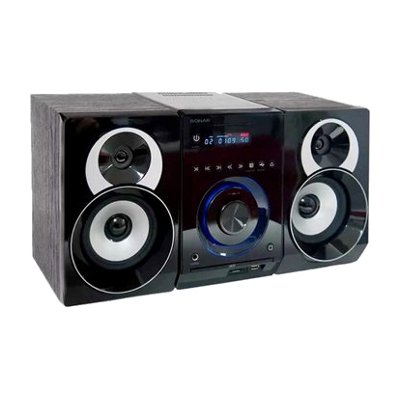 Sonar Micro Compo DVD เครื่องเล่นดีวีดีมีระบบคาราโอเกะ รุ่น DV-M168P