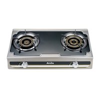 ราคา Axia เตาแก๊สตั้งโต๊ะ 2 หัวเตา รุ่น DRB-1214