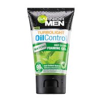 ราคา การ์นิเย่ เมน เทอร์โบไลท์ ออยคอนโทรล มัทฉะ โฟมมิ่งเจล โฟมล้างหน้า 100 มล. (Garnier Men Turbolight Oil Control Matcha Foaming Gel 100ml)
