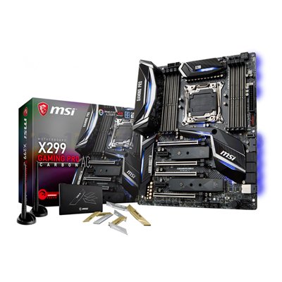 MSI Motherboard X299 Gaming Pro Carbon AC