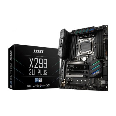 MSI Design Workstation Build Motherboard X299 SLI Plus