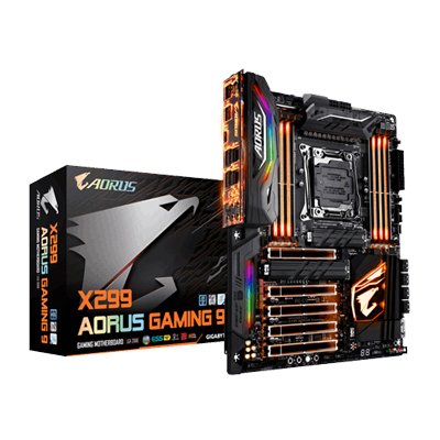 Gigabyte Motherboard X299 AORUS Gaming 9