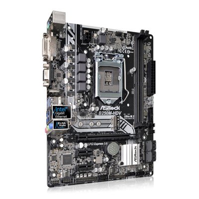 ASRock Super Alloy Motherboard B250M-HDV