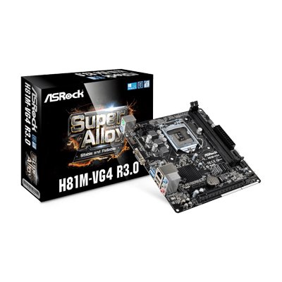 ASRock Motherboard H81M-VG4 R3.0