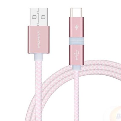 Momax Elite Link 2 in 1 Cable (USB To Type-C and Micro) รุ่น DTC4L2