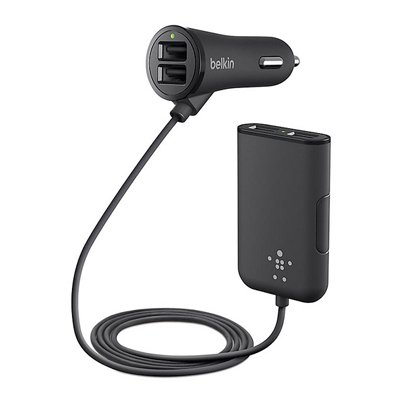 Belkin Road Rockstar 4-Port Passenger Car Charger รุ่น F8M935bt06