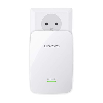 Linksys N600 Dual-Band Wireless Range Extender อุปกรณ์ขยายสัญญาณ  รุ่น RE4100W