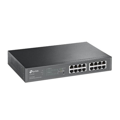 TP-Link 16-Port Gigabit Easy Smart PoE Switch with 8-Port PoE+ รุ่น TL-SG1016PE