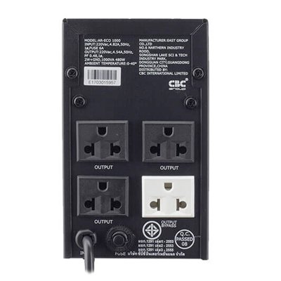 CBC เครื่องสำรองไฟ 2000VA 1600W รุ่น EA620