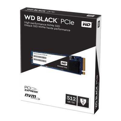 Western Digital WD Black PCIe SSD 512GB รุ่น WDS512G1X0C