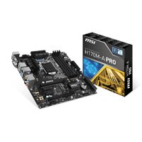 ราคา MSI Motherboard H170M-A PRO