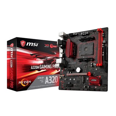 MSI Motherboard A320M GAMING PRO