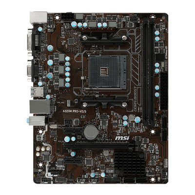 MSI Motherboard A320M PRO-VD-S