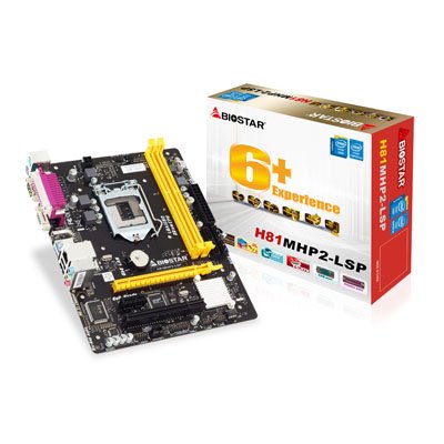 Biostar Gaming Motherboard H81MHV3