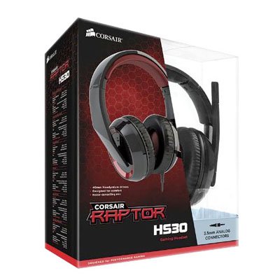 Corsair Analog Gaming Headset รุ่น Raptor HS30