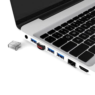 SanDisk Ultra Fit USB 3.0 Flash Drive 128GB SDCZ43