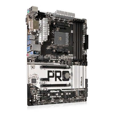 ASRock Motherboard AB350 Pro4