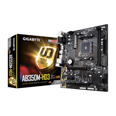 Gigabyte Motherboard AB350M-HD3