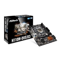 ราคา ASRock Super Alloy Motherboard H110M-DVS-D3