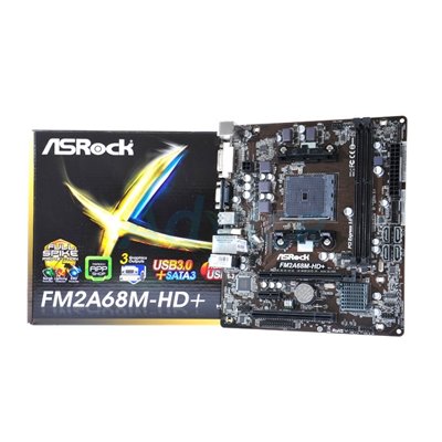 ASRock Motherboard FM2A68M-HD+