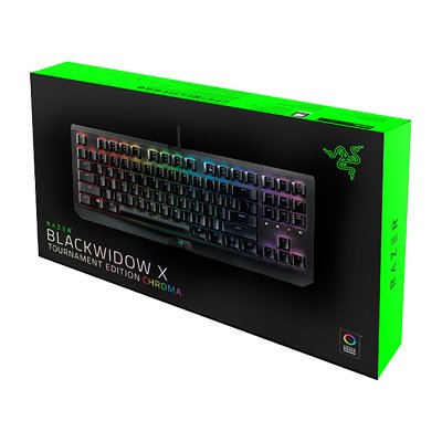 Razer Mechanical Gaming Keyboard รุ่น Blackwidow X Tournament Edition Chroma