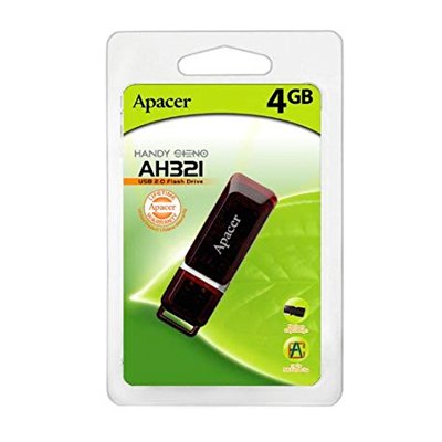 Apacer USB 2.0 Flash Drive 4GB AH321