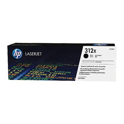 HP 312A Black Original LaserJet Toner Cartridge รุ่น CF380A