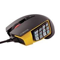 ราคา Corsair RGB Optical MOBA-MMO Gaming Mouse รุ่น Scimitar Pro