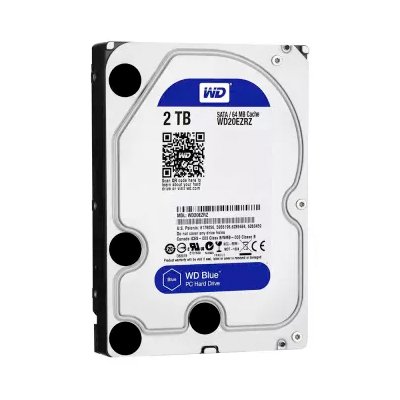 Western Digital WD Blue PC Desktop Hard Drive 2TB รุ่น WD20EZRZ