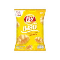 ราคา เลย์ เพลย์ ขนมมันฝรั่งทอดกรอบรูปทรงเชลล์ รสออริจินัล 55กรัม