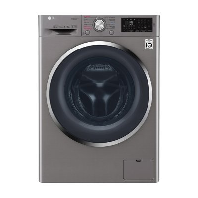 LG เครื่องซักผ้าฝาหน้าระบบ Steam ขนาดซัก 9 กก. อบ 5 กก. รุ่น FC1409D4E