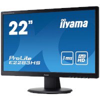 ราคา Iiyama LED Monitor With TN Panel ขนาด 22 นิ้ว รุ่น ProLite E2280HS-B1