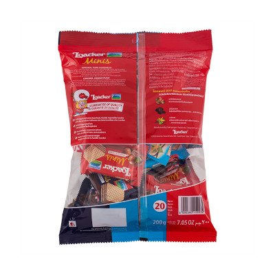 ล็อคเกอร์ มินิส์ เวเฟอร์สอดไส้ครีม รวมรส 20 ชิ้น