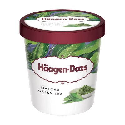 ฮาเก้น-ดาส ไอศกรีมนมผสมชาเขียว 392 กรัม (Haagen Dazs Green Tea Ice Cream 392g)