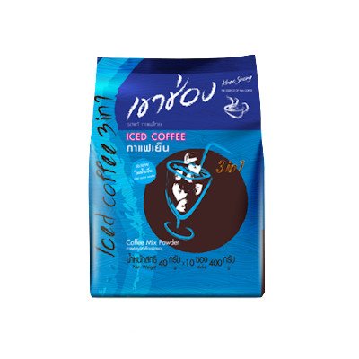 เขาช่อง 3 อิน 1 กาแฟเย็น กาแฟปรุงสำเร็จชนิดผง 40 กรัม x 10 ซอง