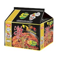 ราคา นิชชิน บะหมี่กึ่งสำเร็จรูปรสไก่เผ็ดเกาหลี 60 กรัม x 5 ซอง