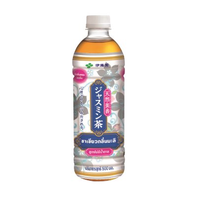 อิโตเอ็น ชาเขียวกลิ่นมะลิ สูตรไม่มีน้ำตาล 500 มล.