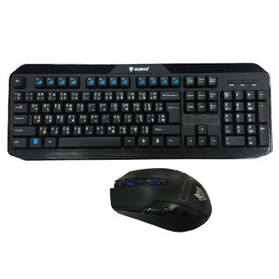 Nubwo Twin Buster Wireless Combo Set Mouse and Keyboard รุ่น NKM-500