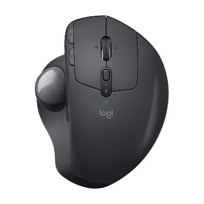 Logitech Wireless Trackball Mouse เมาส์แทร็คบอลไร้สาย รุ่น MX ERGO