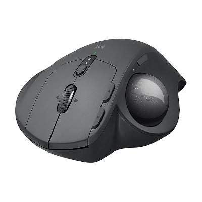 Logitech Wireless Trackball Mouse เมาส์แทร็คบอลไร้สาย รุ่น MX ERGO