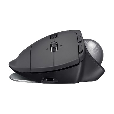 Logitech Wireless Trackball Mouse เมาส์แทร็คบอลไร้สาย รุ่น MX ERGO