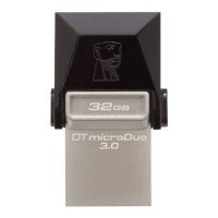 ราคา Kingston DataTraveler microDuo 3.0 USB Flash Drive รุ่น DTDUO3 32GB