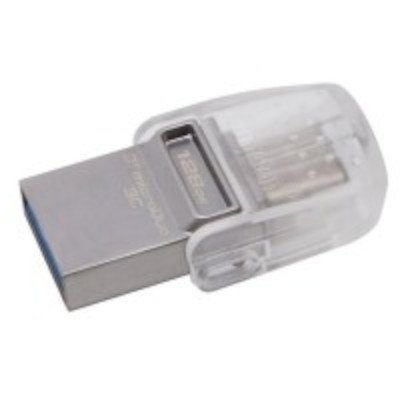 Kingston DataTraveler microDuo 3C USB 128GB รุ่น DTDUO3C